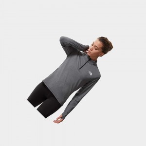 Sudadera con Capucha The North Face Riseway 1/2 Zip Mujer Negros | 03871-JLTU