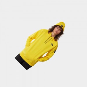 Sudadera con Capucha The North Face Search & Rescue Mujer Amarillos Claro | 10675-DTUG