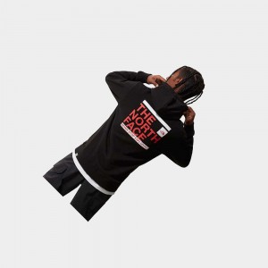 Sudadera con Capucha The North Face Slice Hombre Marrom Oscuro | 24375-DTZB