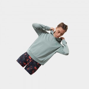 Sudadera con Capucha The North Face Wander Mujer Plateados Azules | 14729-DFGU