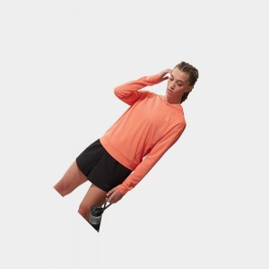 Sudadera con Capucha The North Face Wander Mujer Naranjas | 60483-MGVB