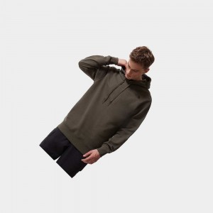 Sudadera con Capucha The North Face Zumu Fleece Hombre Verdes | 74653-XZFH