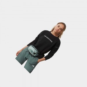 Suéteres The North Face Mountain Athletics Mujer Negros | 35784-XAZN