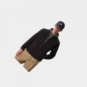 Suéteres The North Face Mountain Hombre Negros | 87219-QGFD