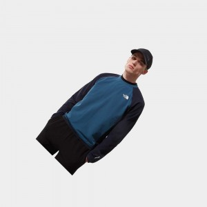 Suéteres The North Face Tekware Fleece Hombre Azules Azul Marino | 87605-DLOW