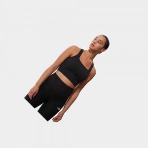 Tank Top The North Face Active Trail Ruby Hill Ribbed Mujer Negros | 48795-EZQP