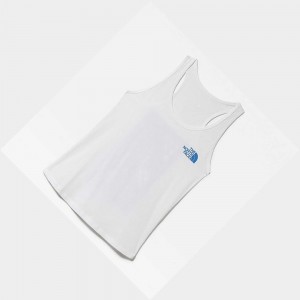 Tank Top The North Face International Mujer Blancos | 02475-RSUH