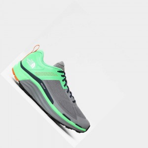Tenis Trail Running The North Face Vectiv Enduris Hombre Grises Verdes | 09273-PSGC