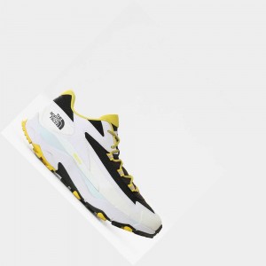 Tenis Trail Running The North Face Vectiv™ Taraval Anodised Hombre Blancos Amarillos Claro | 73540-OHJA