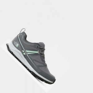Tenis de Senderismo The North Face Litewave Futurelight™ Mujer Grises Verdes | 70845-SPJU