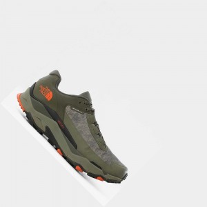 Tenis de Senderismo The North Face Vectiv Exploris Futurelight™ Hombre Verde Oliva Camuflados Azules Verdes | 32846-EKYQ