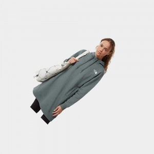 Vestido The North Face Zumu Hooded Mujer Verdes | 19634-BEJC